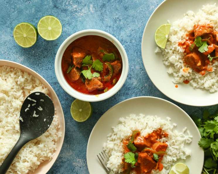 Beef panang curry sales